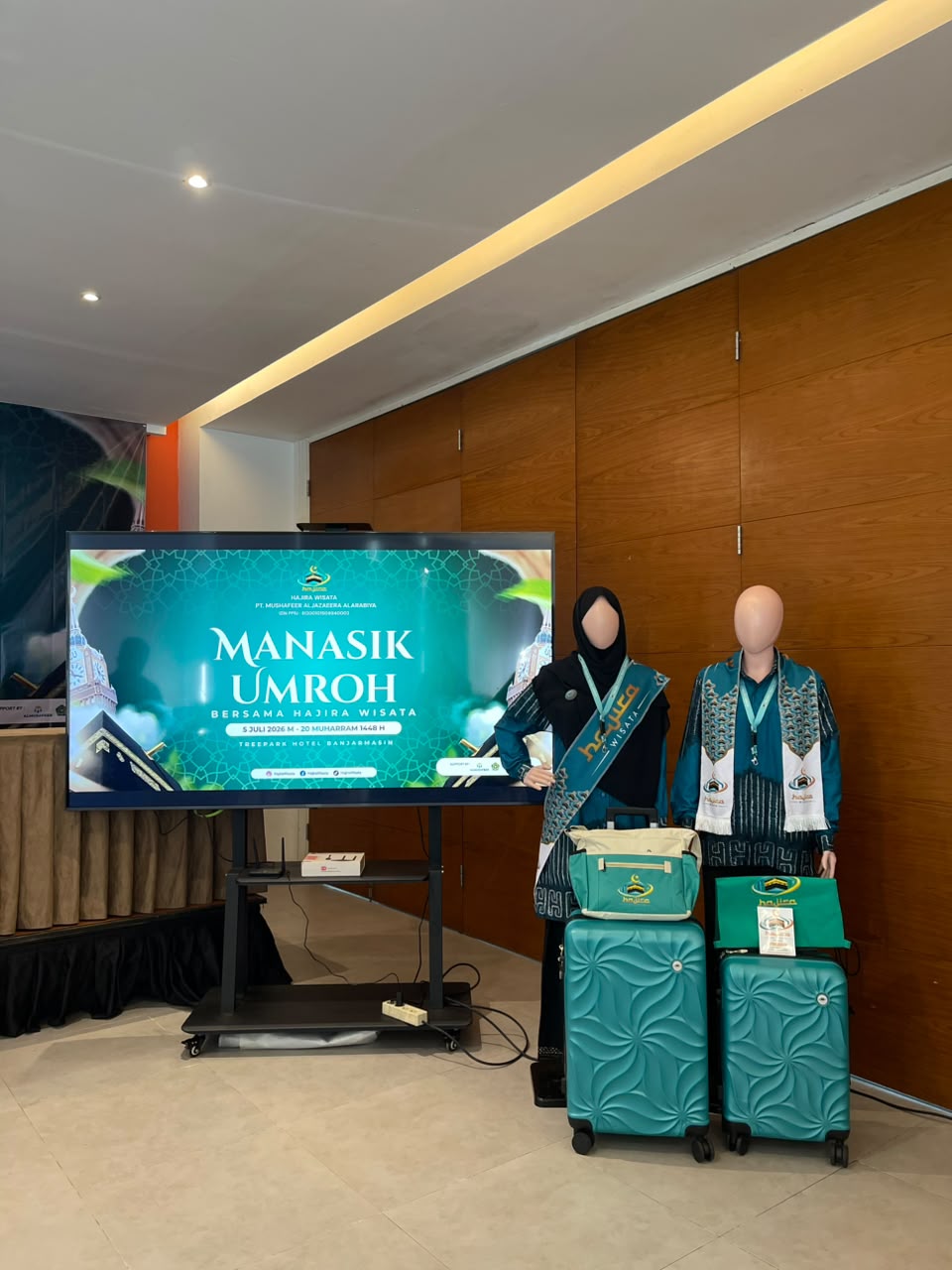 Manasik Umroh bersama Hajira Wisata di Treepark Hotel Banjarmasin